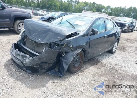 2015 Toyota Corolla Le z USA, uszkodzony, nr VIN 5YFBURHE8FP241563